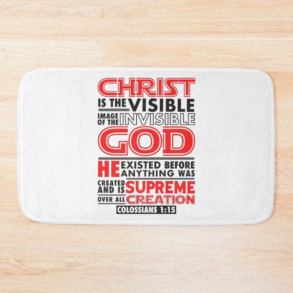 Item preview, Colossians 1:15 designed and sold by plushism.