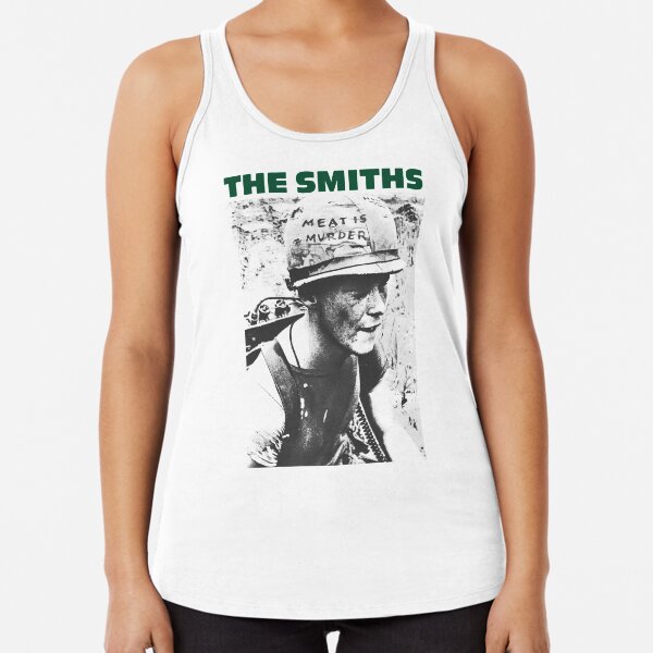 The Smiths Meat Is Murder Punk Rock Morissey Retro Unisex T Shirt Design Shirts Racerback Tank Top