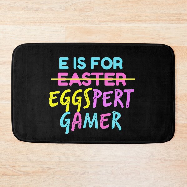 Item preview, E is for Eggspert Gamer  designed and sold by champagnemoment.