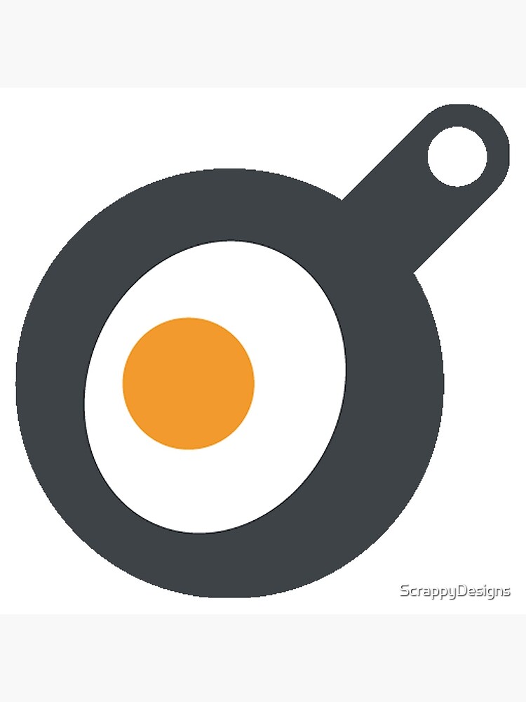 "Egg emoji" Photographic Print by ScrappyDesigns Redbubble