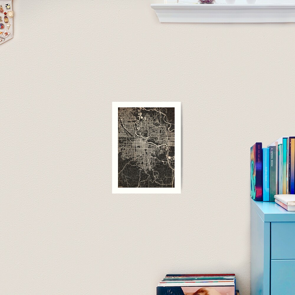 Item preview, Art Print designed and sold by InkMaps.
