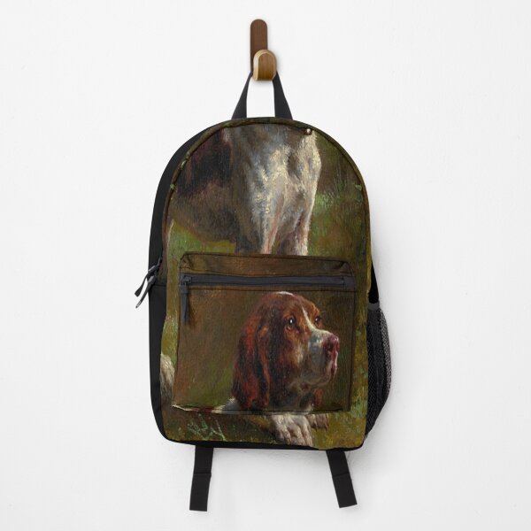 Item preview, A LIMIER BRIQUET HOUND, by Rosa, 1856, French painting, oil designed and sold by The Rare Label.