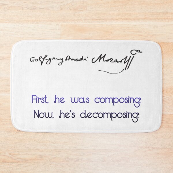 Item preview, Mozart Is Always Composing designed and sold by Mercury's Space.