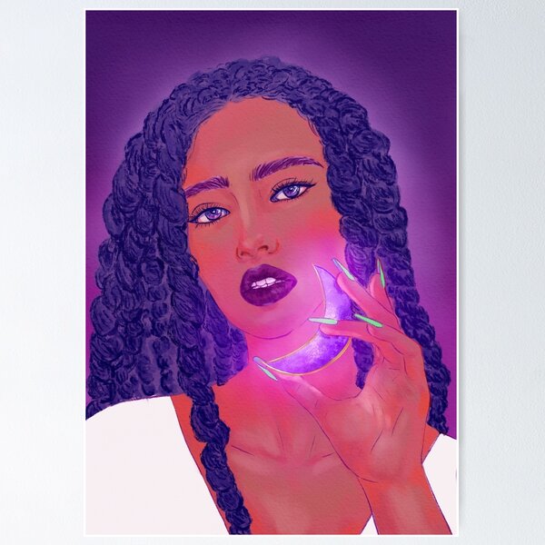 Feel Your Moon Power Poster