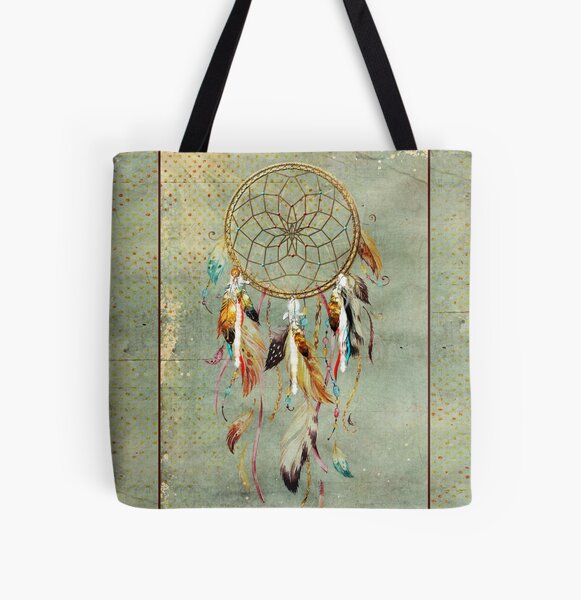 Dream catcher tote bag