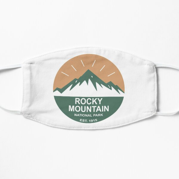 Rocky Mountain National Park Flat Mask