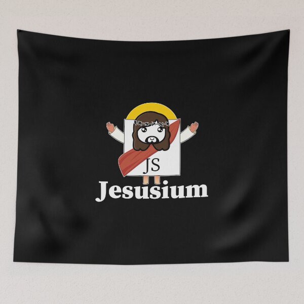 Artikelvorschau, Jesusium - Cartoon Chemical Element Design entworfen und verkauft von PrintPress.
