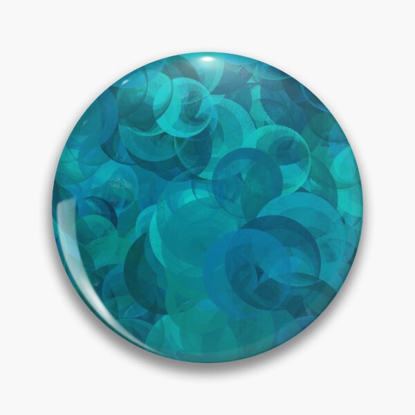 Item preview, Nueva tendencia azul turquesa 2021 círculos designed and sold by Theodor Vasile.