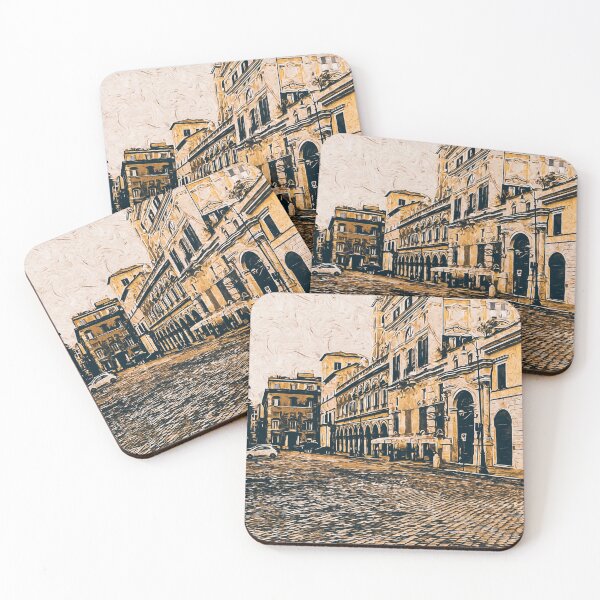 Item preview, Streets of Rome, Through art and history designed and sold by AM FineArtPrints.