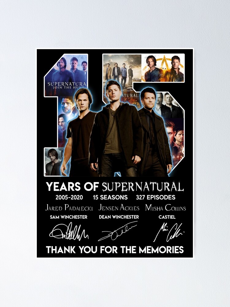 15 Year Supernatural | Poster