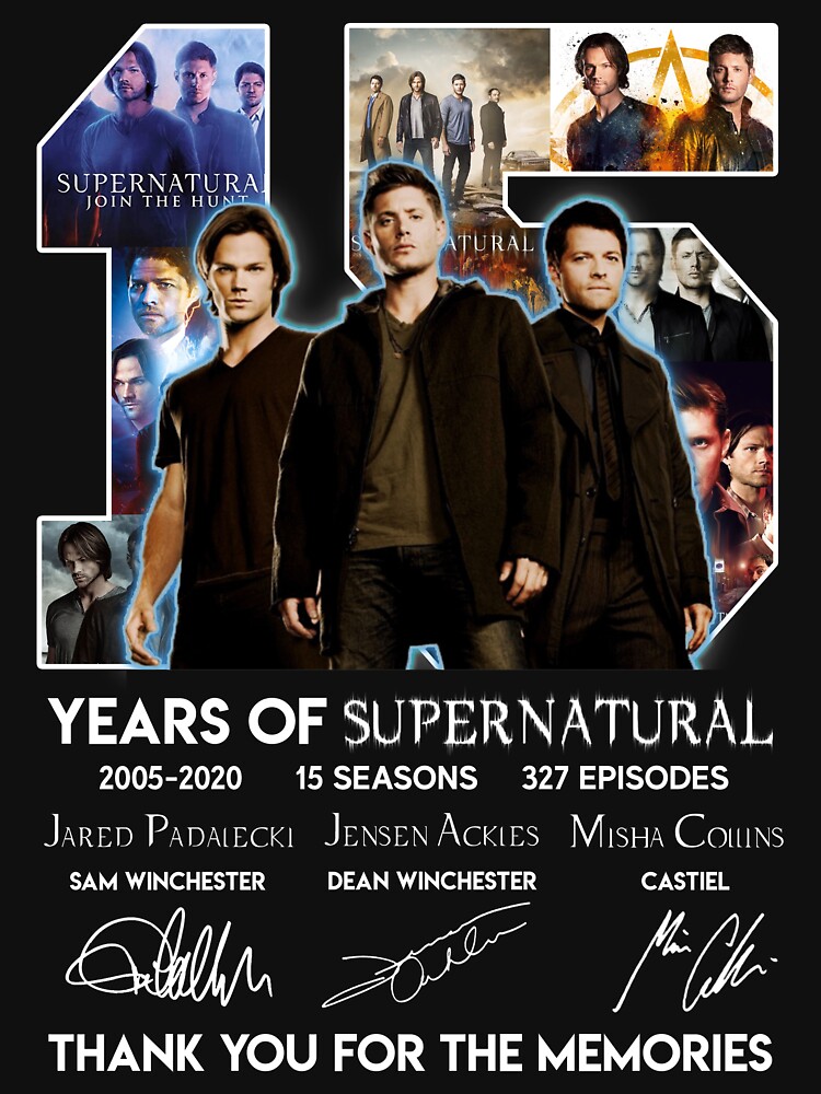 Supernatural hoodie outlet 15 years