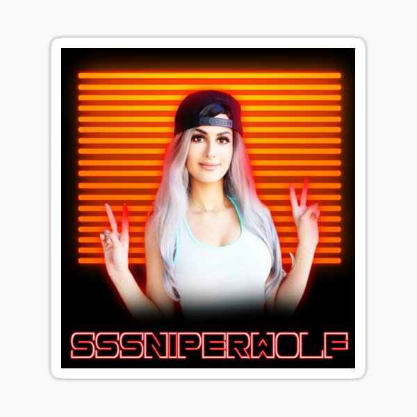 Sssniperwolf │Sniperwolf│Ssniperwolf │Sssniper Wolf│Sssniperwolf vlogs Sticker