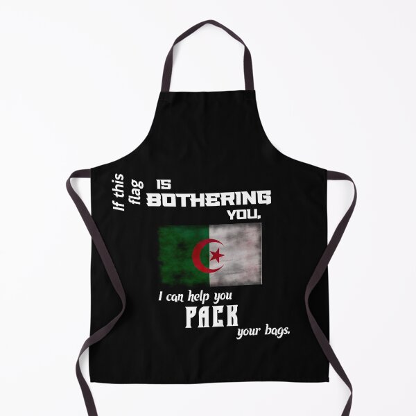 Artikelvorschau, Algerische Flagge - pack deine Koffer entworfen und verkauft von 2Girls1Shirt.