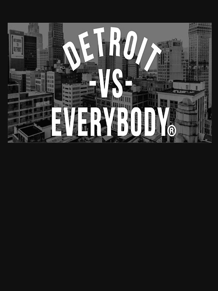 Disover Detroit vs Everybody TShirt