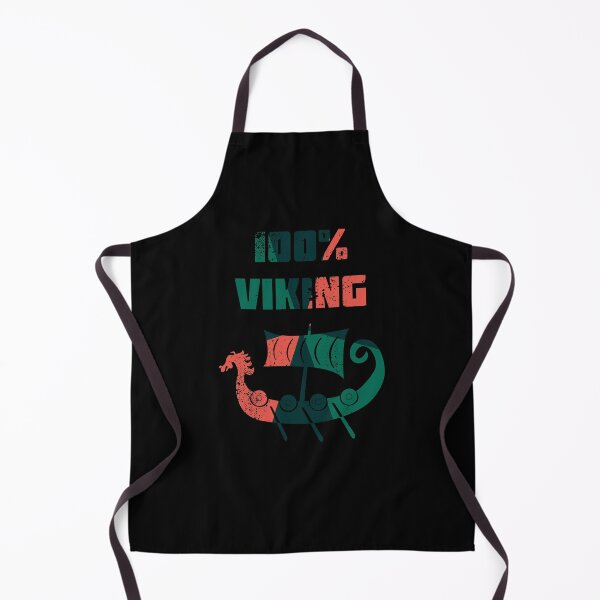 Item preview, 100% Viking – Norse Longship With Tricolored Shield Color Pattern designed and sold by The Green Corner.