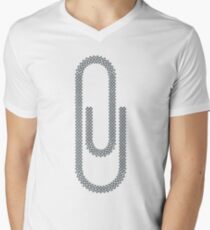 Paperclip Men's V-Neck T-Shirt