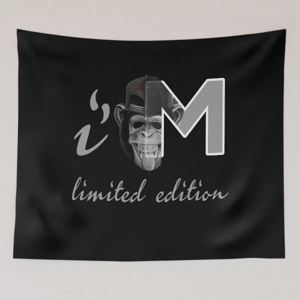 Item preview, i’m limited edition. smiling monkey.  designed and sold by efenem.