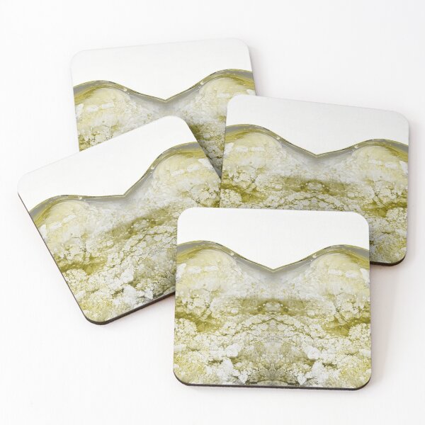 Item preview, Gold fluid abstraction designed and sold by Bazarovaart.