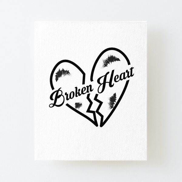Wandbilder Gebrochenes Herz Redbubble