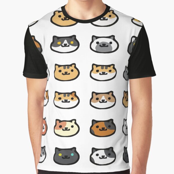 Neko Atsume Graphic T-Shirt
