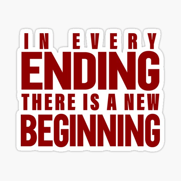 Item preview, In every ending there is a new beginning - vintage designed and sold by edhie815.
