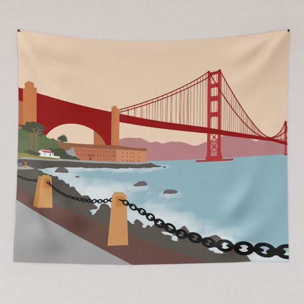 Item preview, San Francisco city designed and sold by Cintia Tamanaha.