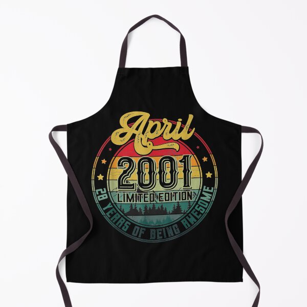 Item preview, 20th Birthday Gifts 20 Years Old Retro Born In April 2001 designed and sold by ADAMANDREWSAU.