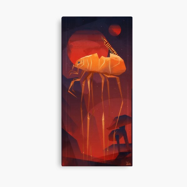 Silt Strider Canvas Print