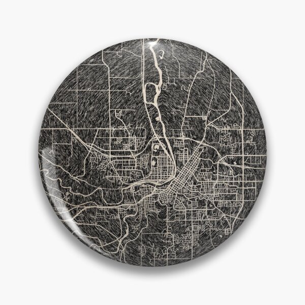 Item preview, MANKATO map Minnesota Ink lines 2 designed and sold by InkMaps.