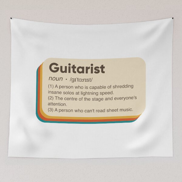 Item preview, Guitarist Definition designed and sold by Bojkiw.
