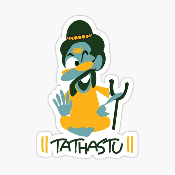 Tathastu Stickers | Redbubble