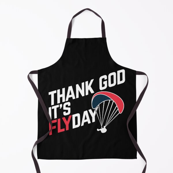 Item preview, Thank God It's Flyday, funny paragliding saying designed and sold by emmjott.