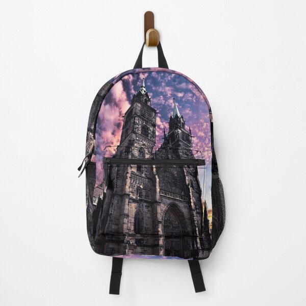 Item preview, Sunset St. Sebaldus church Nuremberg Bavaria Germany designed and sold by felinefeelings.