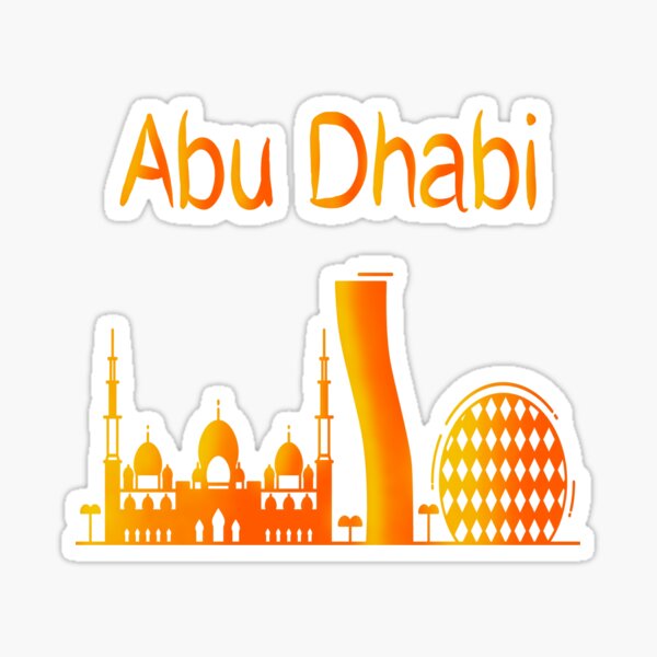 Abu Dhabi 2D Sticker Badge price in UAE, Noon UAE