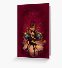 ShellShock - The Puppet Master Greeting Card