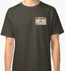 Mr. Robot Patch Classic T-Shirt