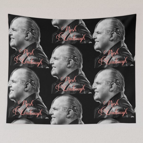 Item preview, Rush Limbaugh RIP designed and sold by Drawartista.