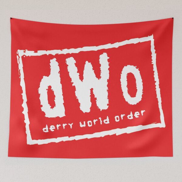 Item preview, derry world order - red designed and sold by fooleproof.