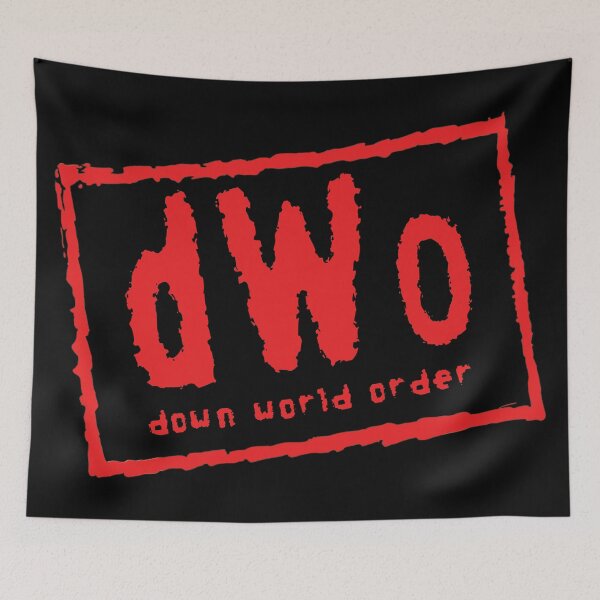 Item preview, down world order - black designed and sold by fooleproof.