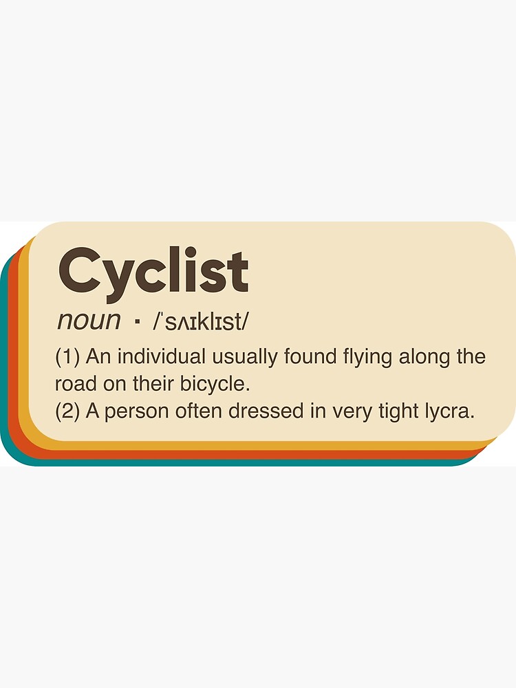 cyclist-definition-poster-for-sale-by-bojkiw-redbubble