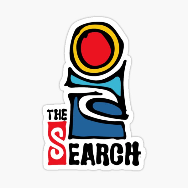 Retro Curl The SeARCH Sticker
