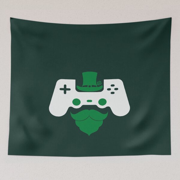 Item preview, Gamer Video Game Gaming St Patricks Day Hat Beard designed and sold by Mekoooo.