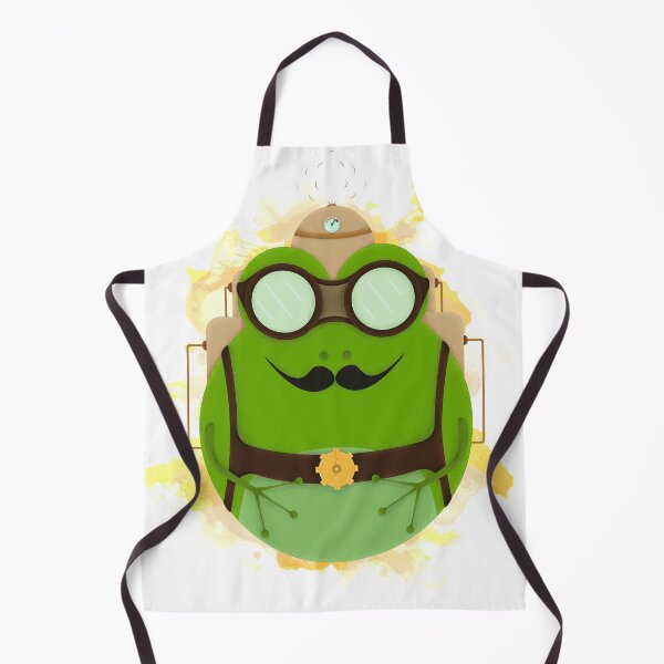 Item preview, Steampunk Froggy - Trying out steam equipment designed and sold by GerhardInk.