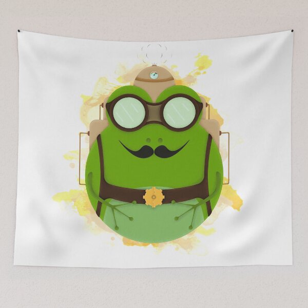 Item preview, Steampunk Froggy - Trying out steam equipment designed and sold by GerhardInk.