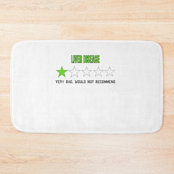 Item preview, Liver Disease Very Bad Would Not Recommend One Star Rating designed and sold by NadzeyaD.