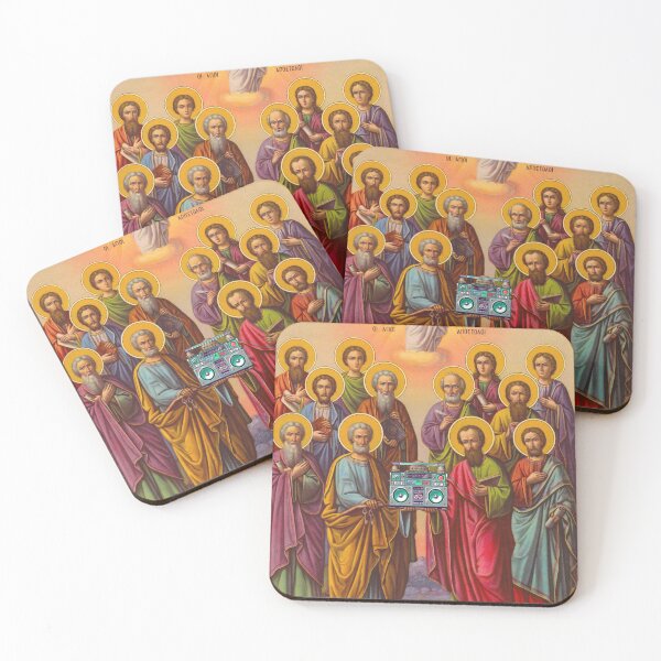 Item preview, Groovy Jesus has a ghettoblaster designed and sold by Northam Secondhand.