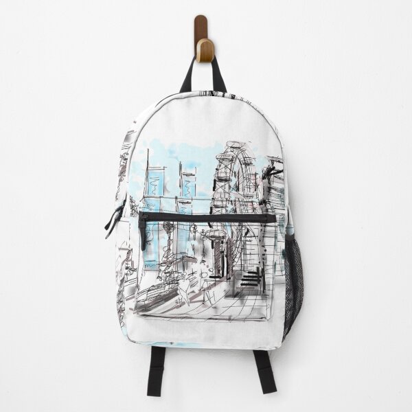 Item preview, London Southbank sketch designed and sold by AmCstudio.