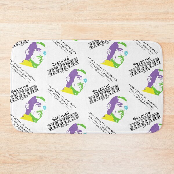 Item preview, Helio Gracie Jiu Jitsu BJJ Brazilian Pop Art Pattern designed and sold by Polishthestone.