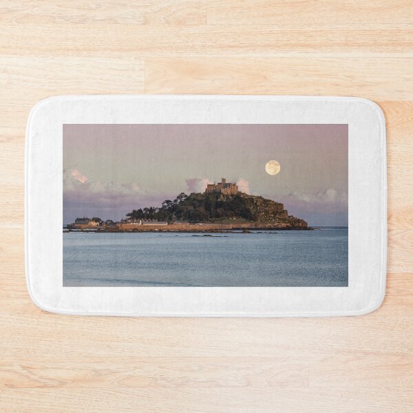 Item preview, St Michael's Mount with the full moon designed and sold by kathleenjean.