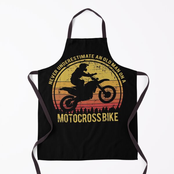 Item preview, Never Underestimate an Old Man On A Motocross Bike designed and sold by starider.